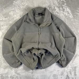Rothco Gen-III ECWCS Gray Official Military Fleece Jacket Size Large